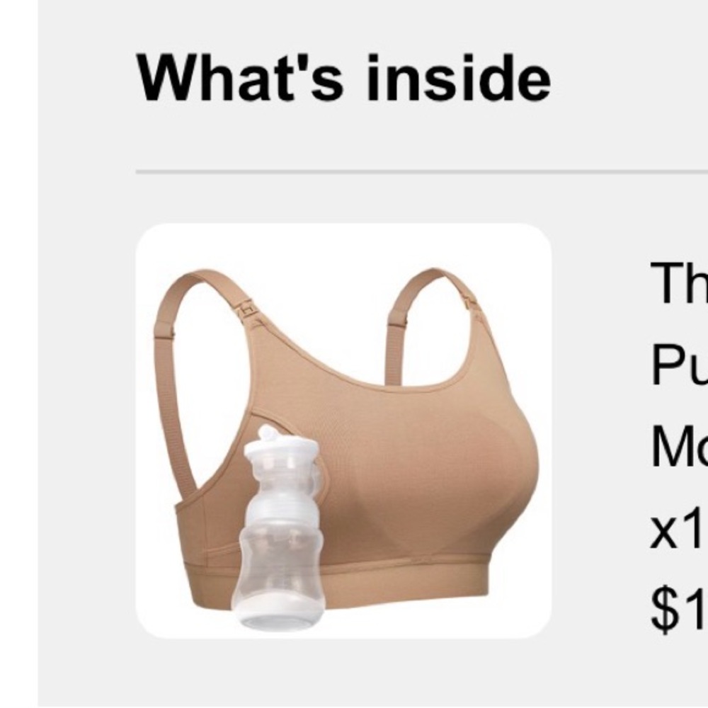 Tan Nursing Bra